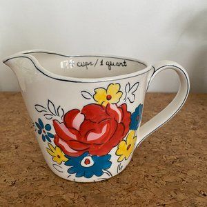 Anthropologie Measuring Cup/pitcher